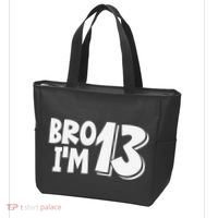 13th Birthday Bro I’m 13 Year Old Thirteen Thirtee Tote Bag thumb 3