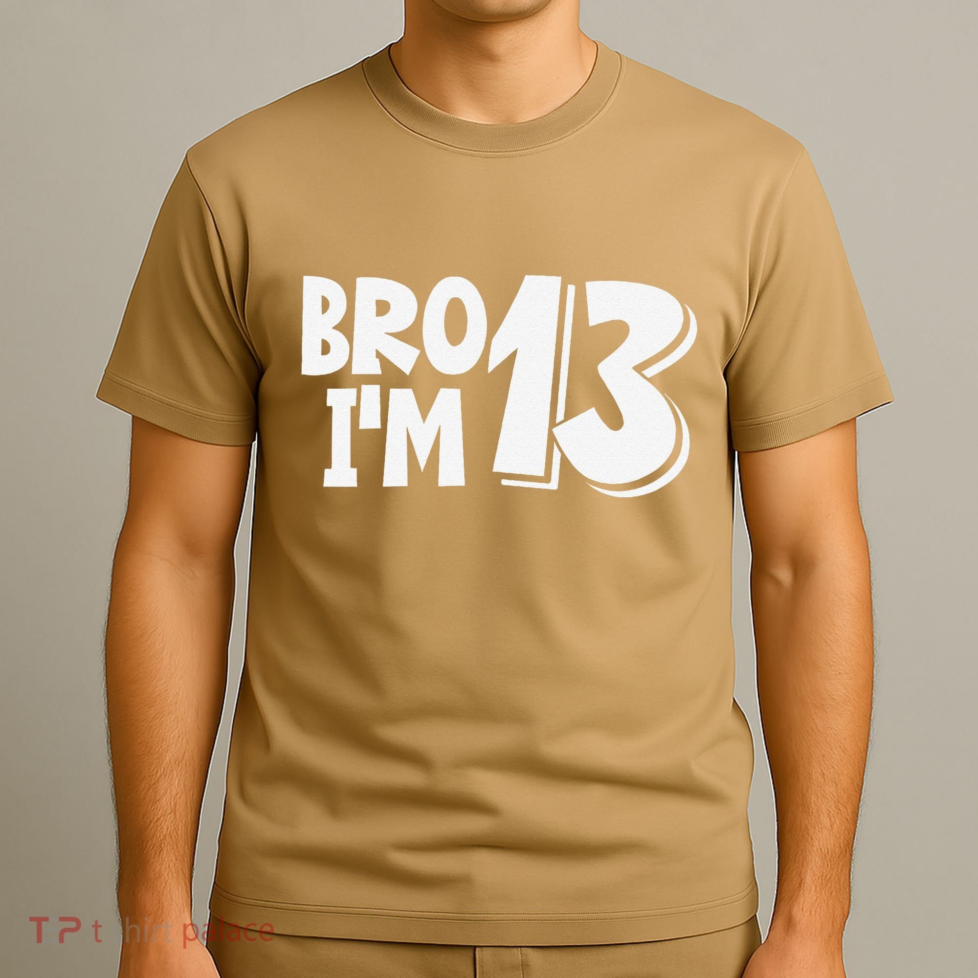 13th Birthday Bro I’m 13 Year Old Thirteen Thirtee T-Shirt