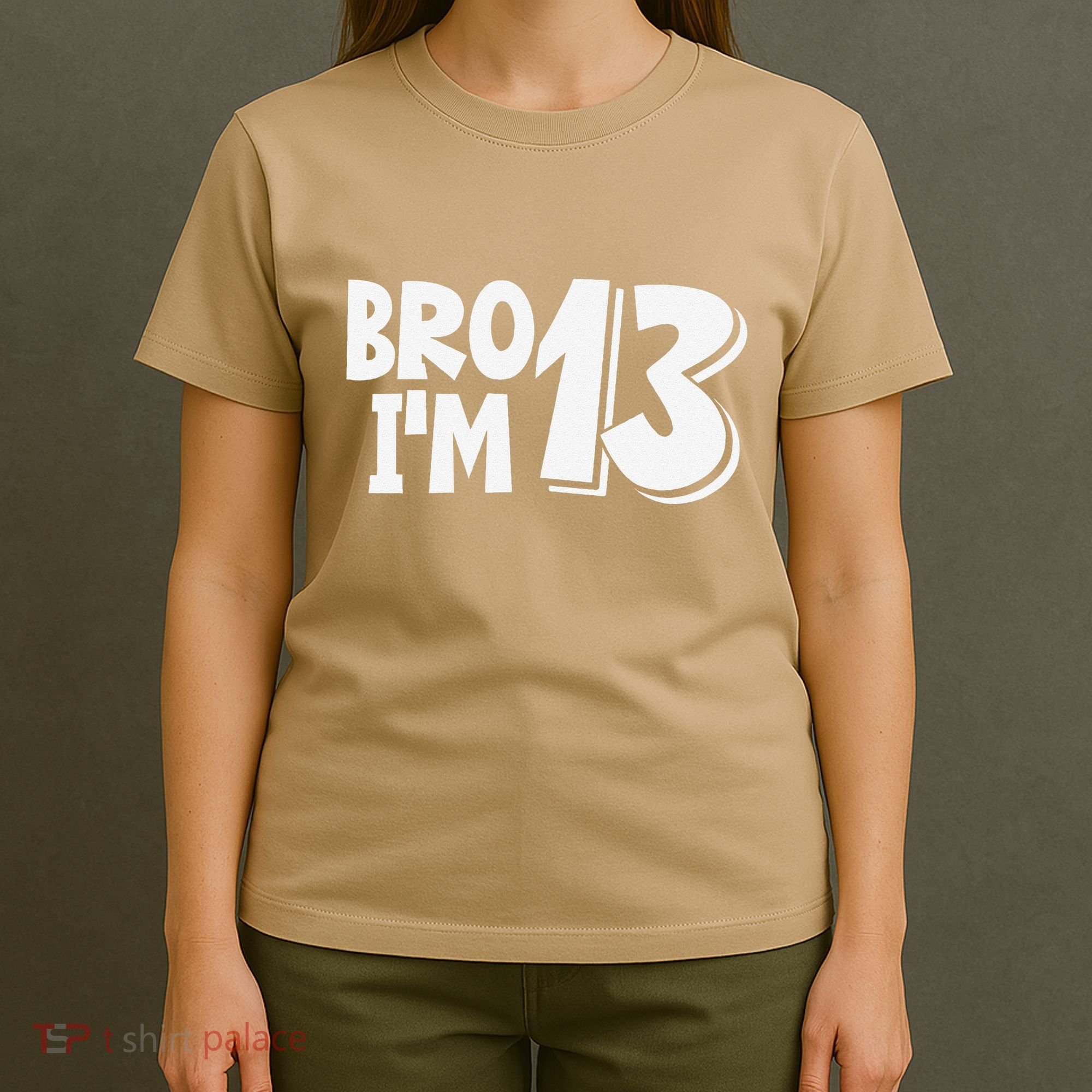 13th Birthday Bro I’m 13 Year Old Thirteen Thirtee T-Shirt