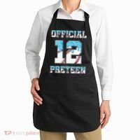 12th Birthday Baseball Drip Preteen Apron thumb 2