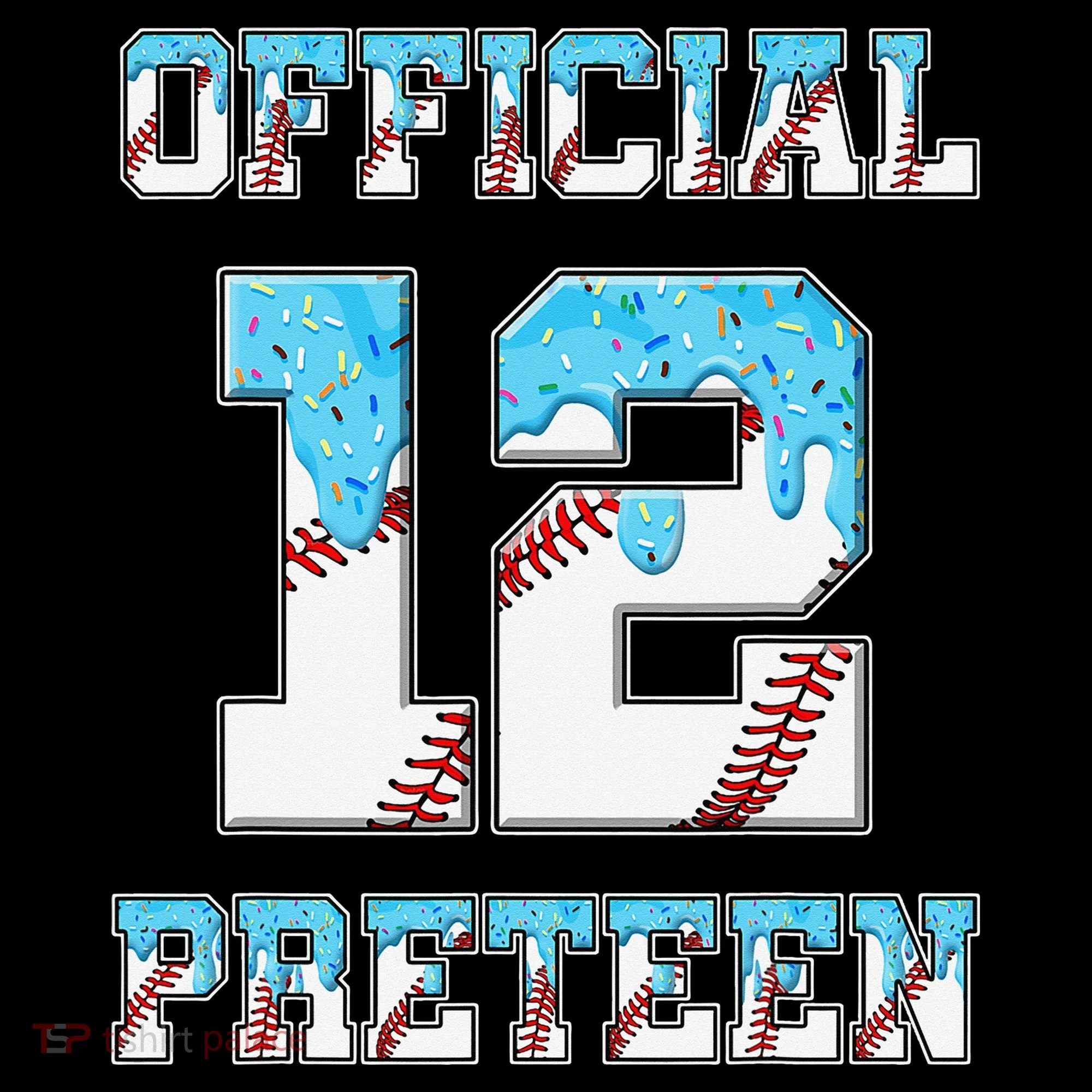 12th Birthday Baseball Drip Preteen Coffee Mug