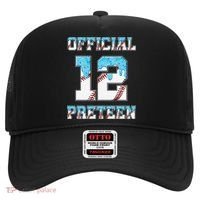 12th Birthday Baseball Drip Preteen Hat thumb 0