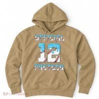 12th Birthday Baseball Drip Preteen Hoodie thumb 0