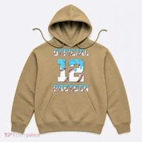 12th Birthday Baseball Drip Preteen Hoodie thumb 0