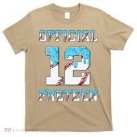 12th Birthday Baseball Drip Preteen T-Shirt thumb 0