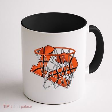 12th Birthday Basketball Cute Gift 12 Year Old Gift Coffee Mug back