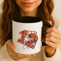 12th Birthday Basketball Cute Gift 12 Year Old Gift Coffee Mug thumb 3