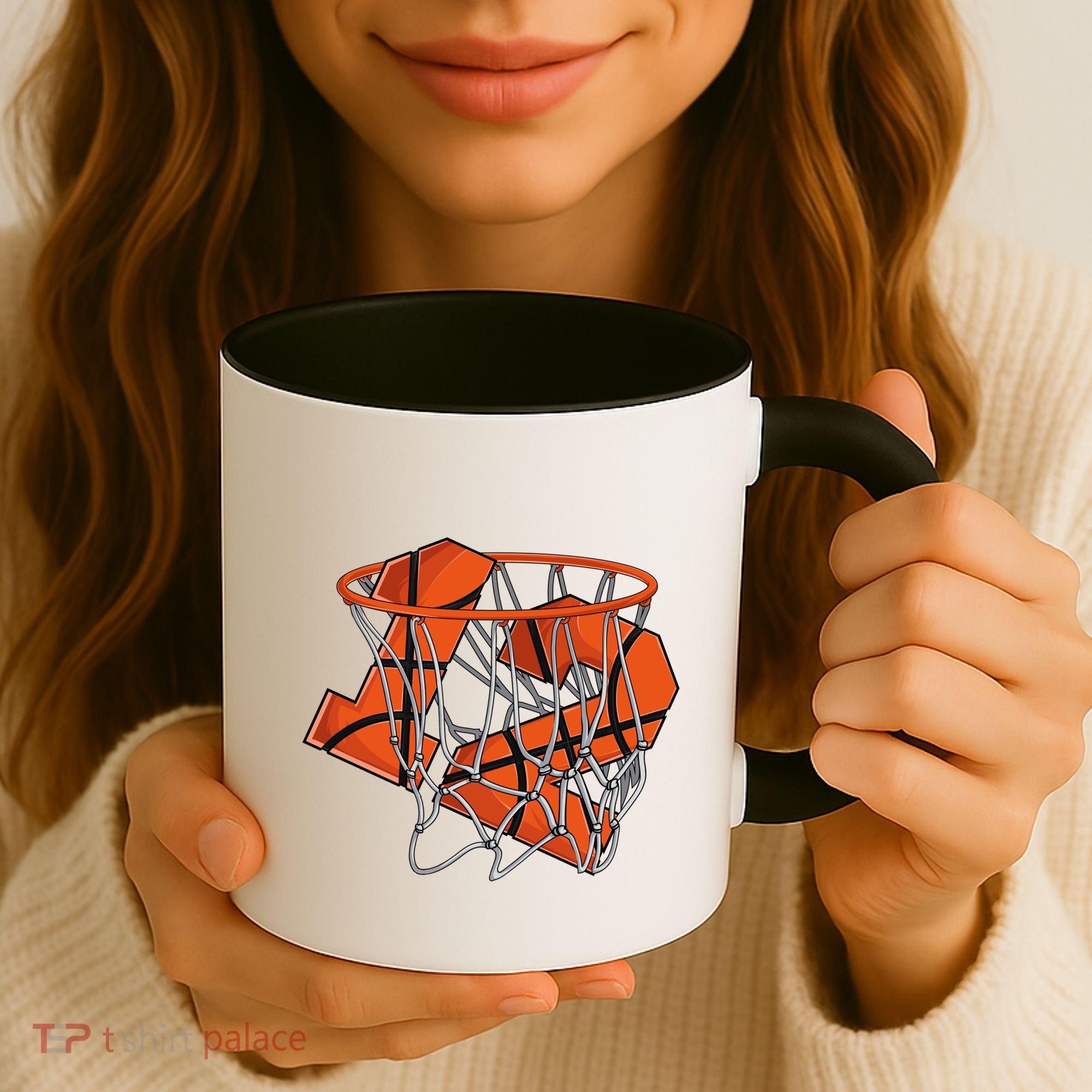 12th Birthday Basketball Cute Gift 12 Year Old Gift Coffee Mug