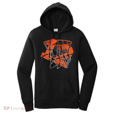 12th Birthday Basketball Cute Gift 12 Year Old Gift Women's Hoodie