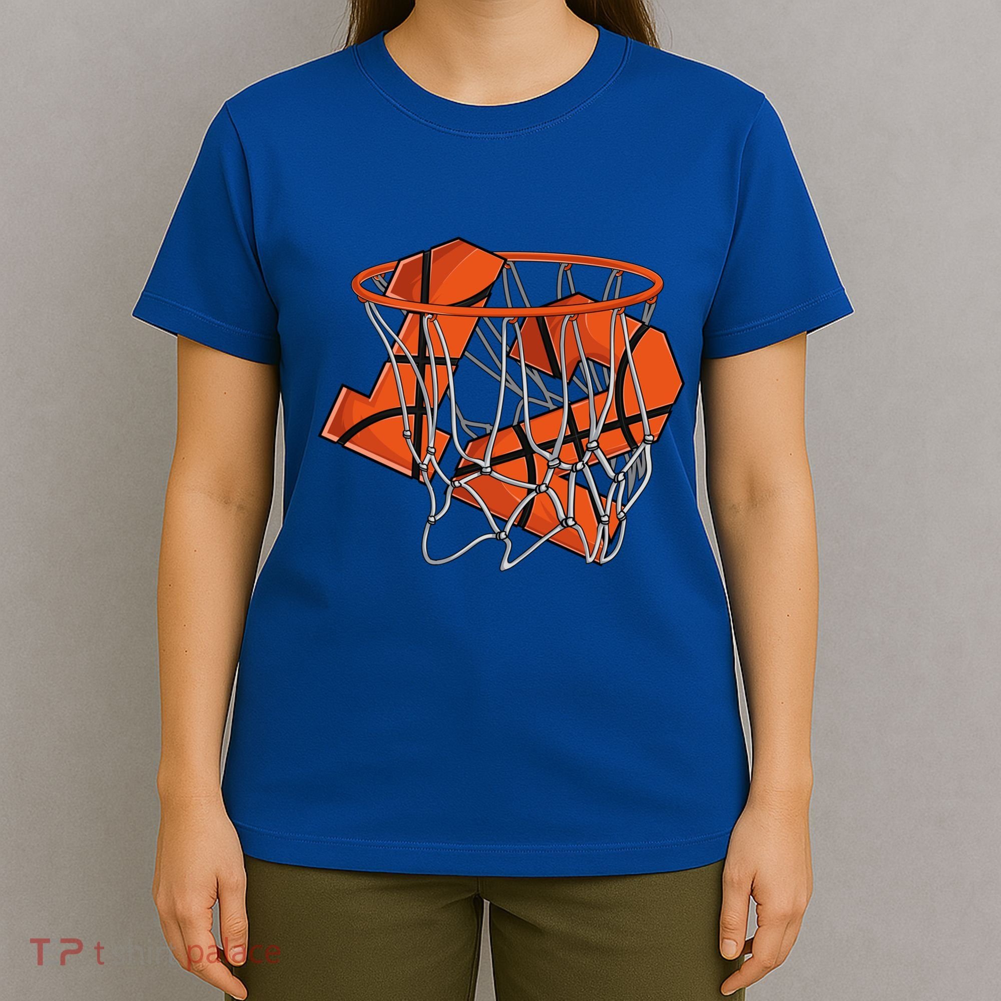12th Birthday Basketball Cute Gift 12 Year Old Gift T-Shirt