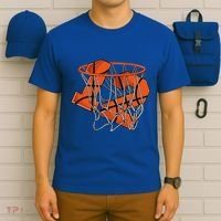 12th Birthday Basketball Cute Gift 12 Year Old Gift T-Shirt thumb 6