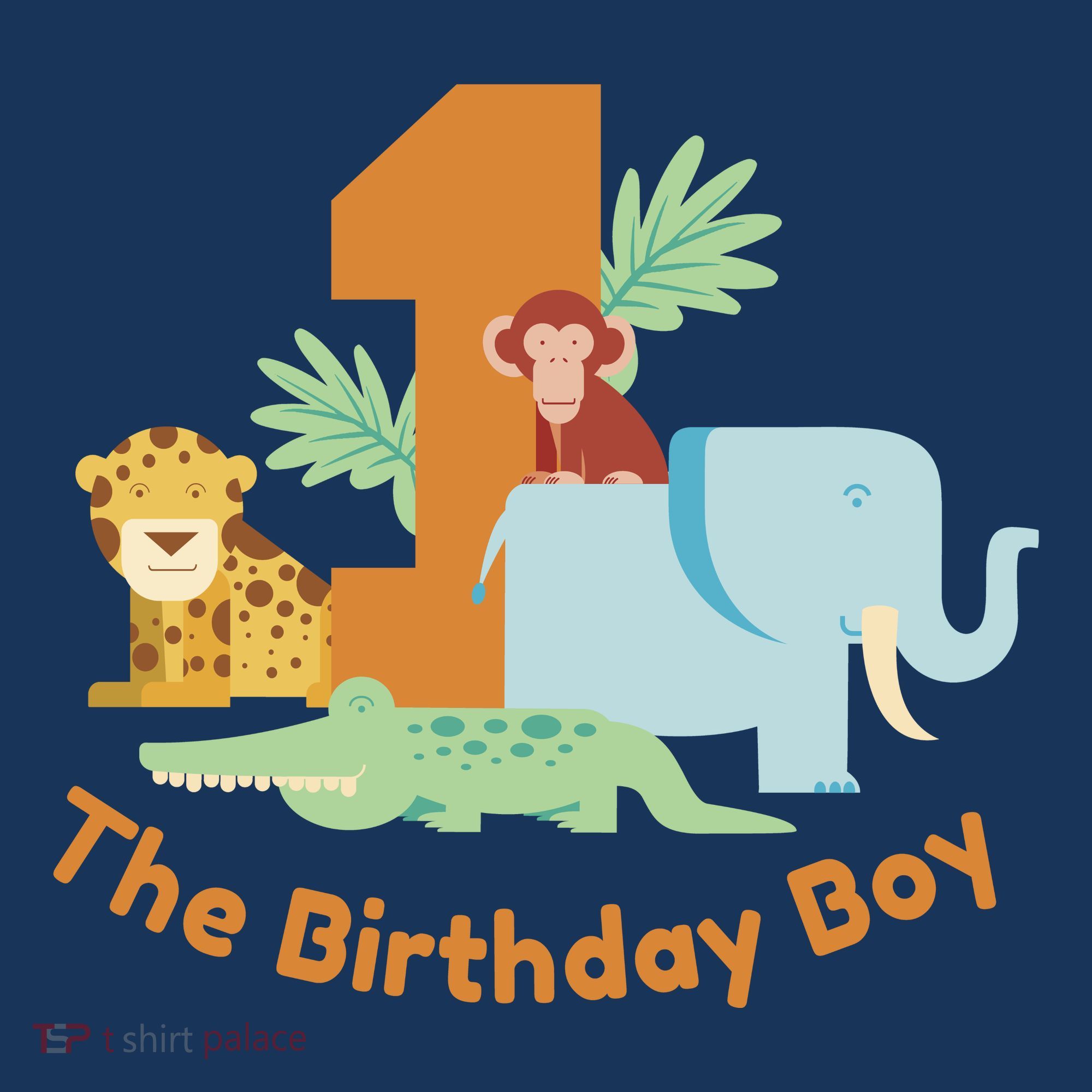 1st Birthday Boy Animal Jungle Women's Hoodie