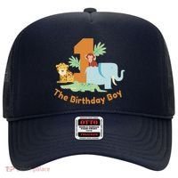 1st Birthday Boy Animal Jungle Hat thumb 0