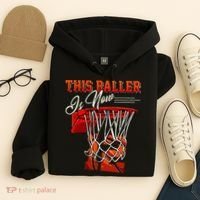 12th Birthday Basketball 12 Years Old Gift Hoodie thumb 4