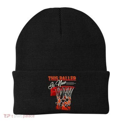 12th Birthday Basketball 12 Years Old Gift Beanie