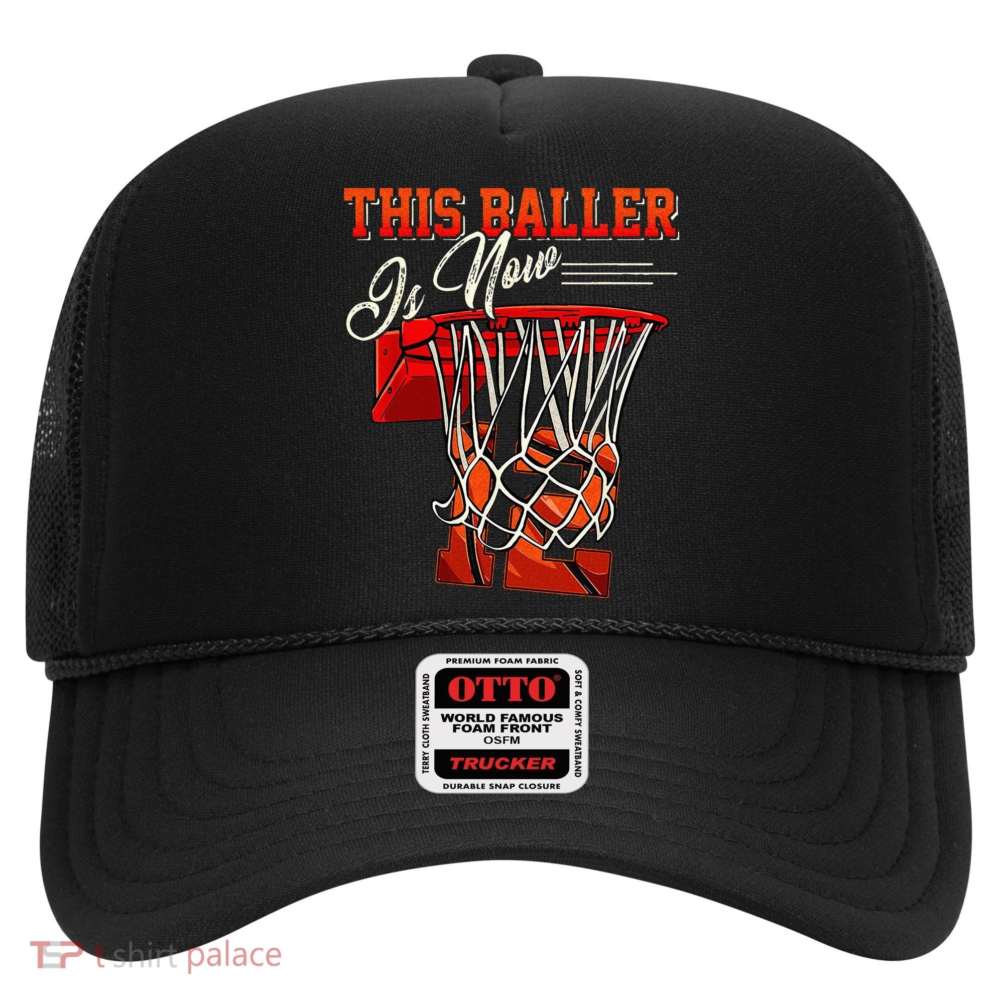 12th Birthday Basketball 12 Years Old Gift Hat