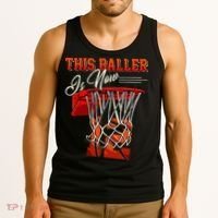 12th Birthday Basketball 12 Years Old Gift Tank Top thumb 3