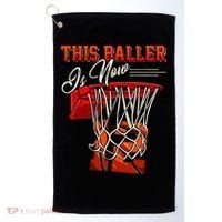 12th Birthday Basketball 12 Years Old Gift Golf Towel thumb 0