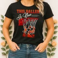 12th Birthday Basketball 12 Years Old Gift Women's T-Shirt thumb 2