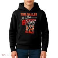 12th Birthday Basketball 12 Years Old Gift Kids Hoodie thumb 4