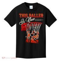 12th Birthday Basketball 12 Years Old Gift Kids T-Shirt thumb 0
