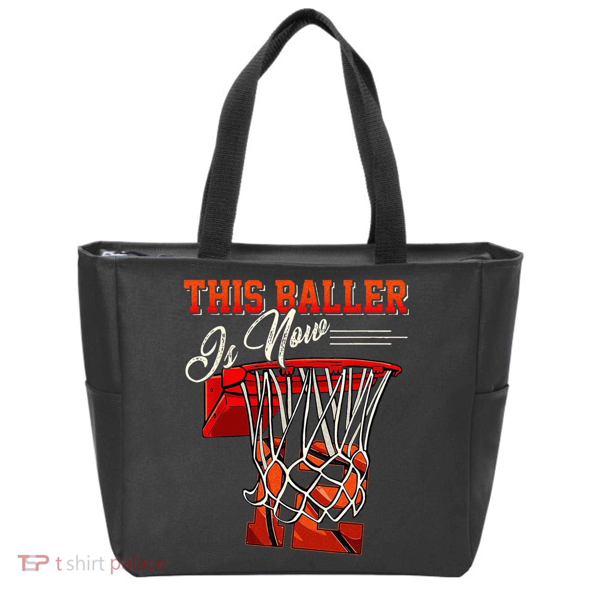 12th Birthday Basketball 12 Years Old Gift Tote Bag