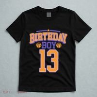 13th Birthday Basketball Lover 13 Years Old Bday T-Shirt thumb 5