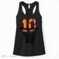 10th Birthday Basketball, 10th Birthday, Basketball , Basketball Player Women's Tank Top thumb 0