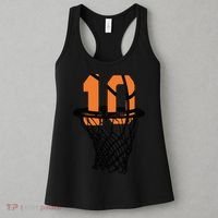 10th Birthday Basketball, 10th Birthday, Basketball , Basketball Player Women's Tank Top thumb 3