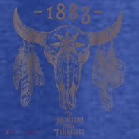 1883 Boho Cow Skull Cute Country Western Yellow Stone T-Shirt thumb 5