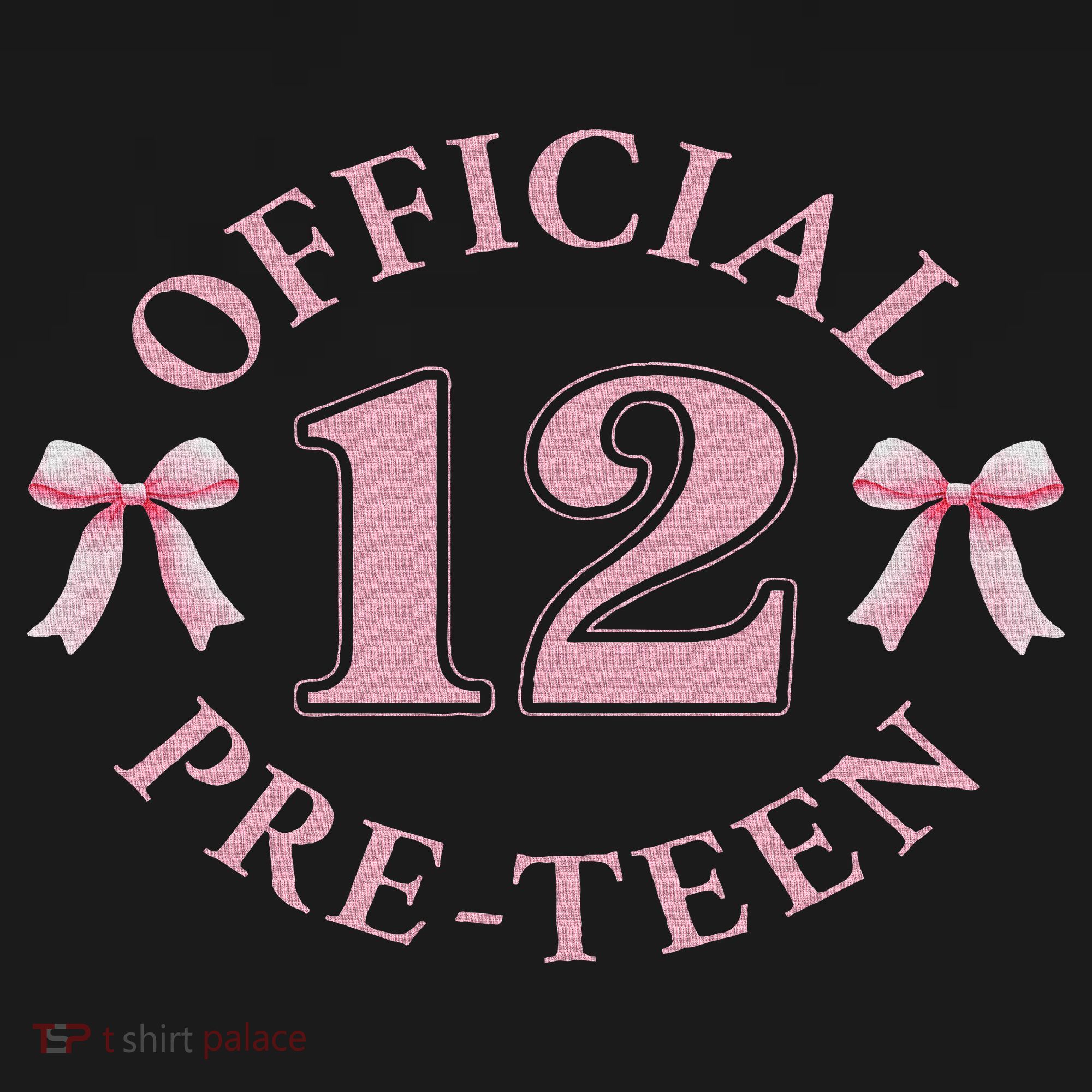 12th Birthday Coquette Bow 12 Year Old Birthday Girl Women's Tank Top
