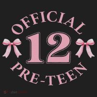 12th Birthday Coquette Bow 12 Year Old Birthday Girl Hat thumb 2