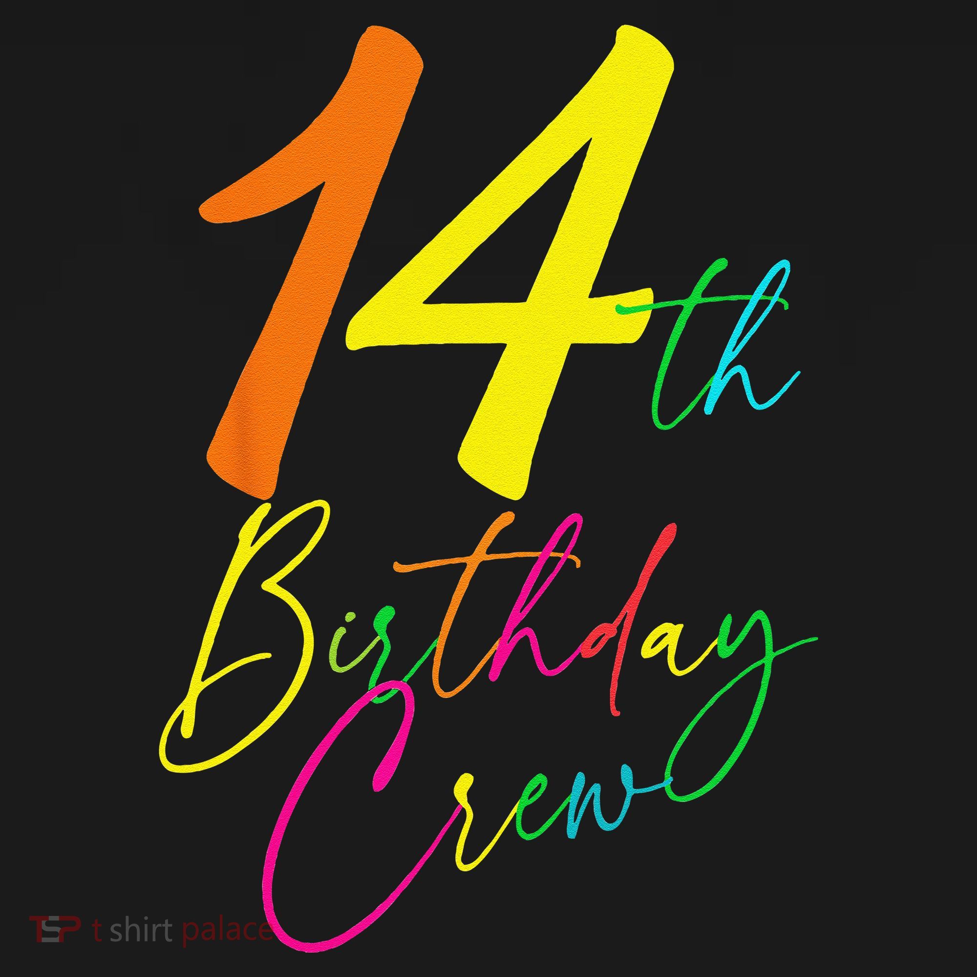 14th Birthday Crew Apron