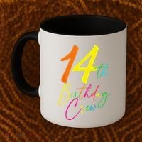 14th Birthday Crew Coffee Mug thumb 2