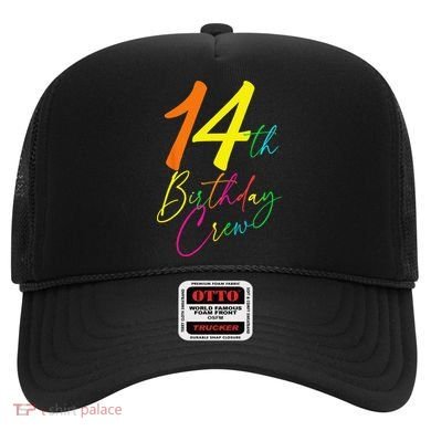 14th Birthday Crew Hat