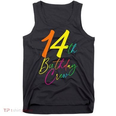 14th Birthday Crew Tank Top