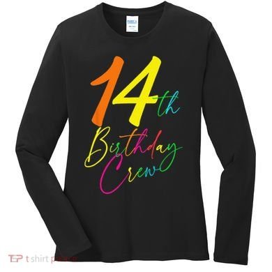14th Birthday Crew Women's Long Sleeve Shirt