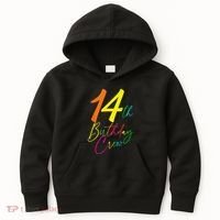14th Birthday Crew Kids Hoodie thumb 0