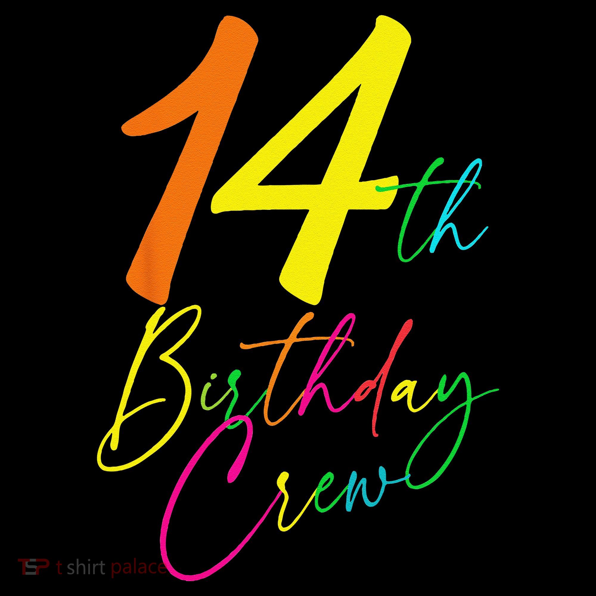14th Birthday Crew Kids Hoodie