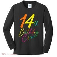 14th Birthday Crew Kids Long Sleeve Shirt thumb 0