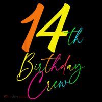 14th Birthday Crew Kids Long Sleeve Shirt thumb 2