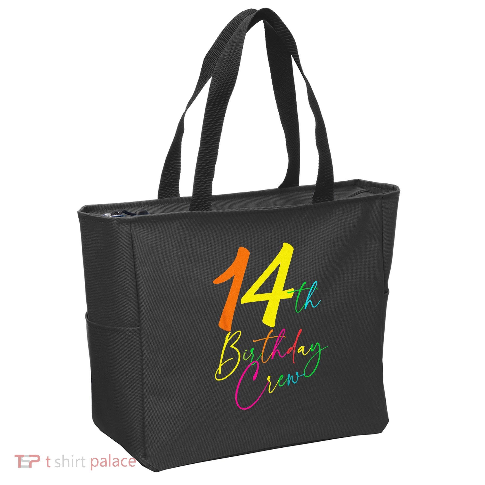 14th Birthday Crew Tote Bag