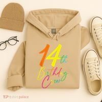 14th Birthday Crew Hoodie thumb 4