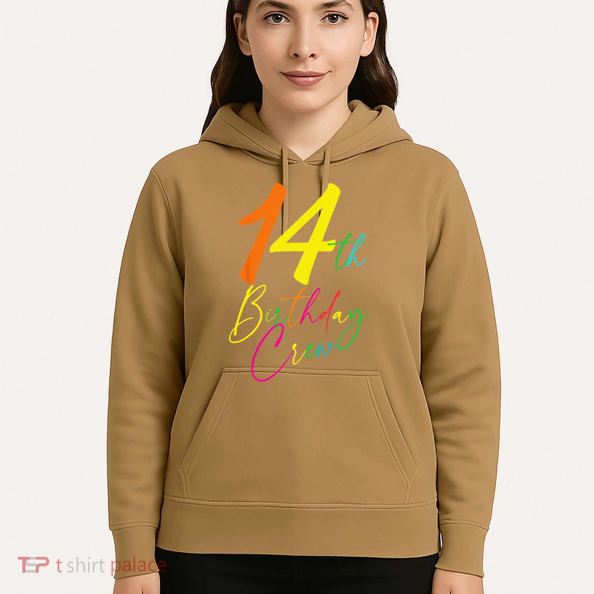 14th Birthday Crew Hoodie