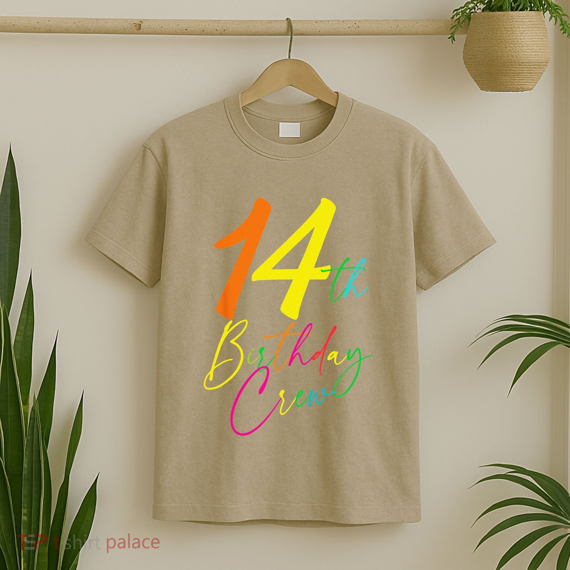 14th Birthday Crew T-Shirt