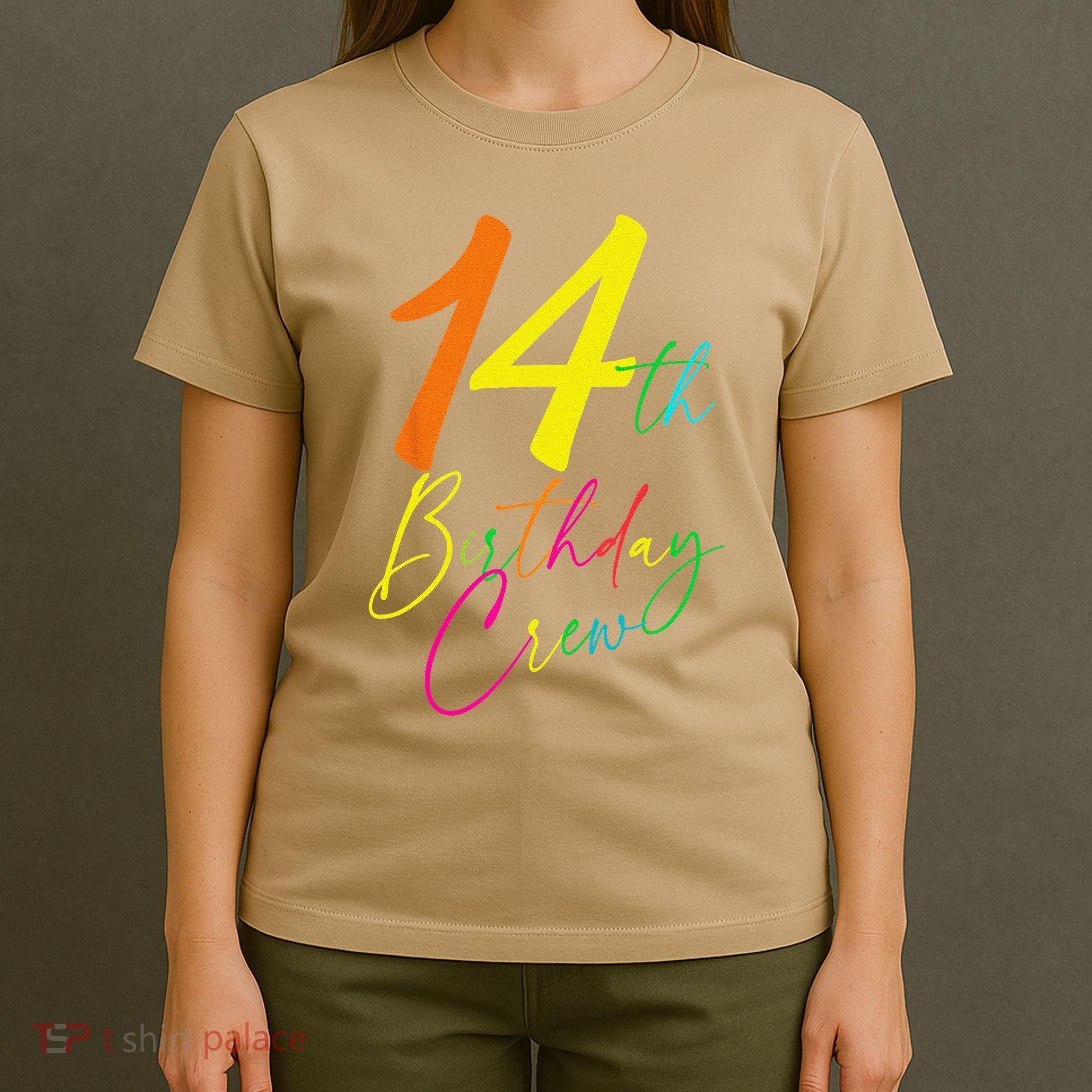 14th Birthday Crew T-Shirt