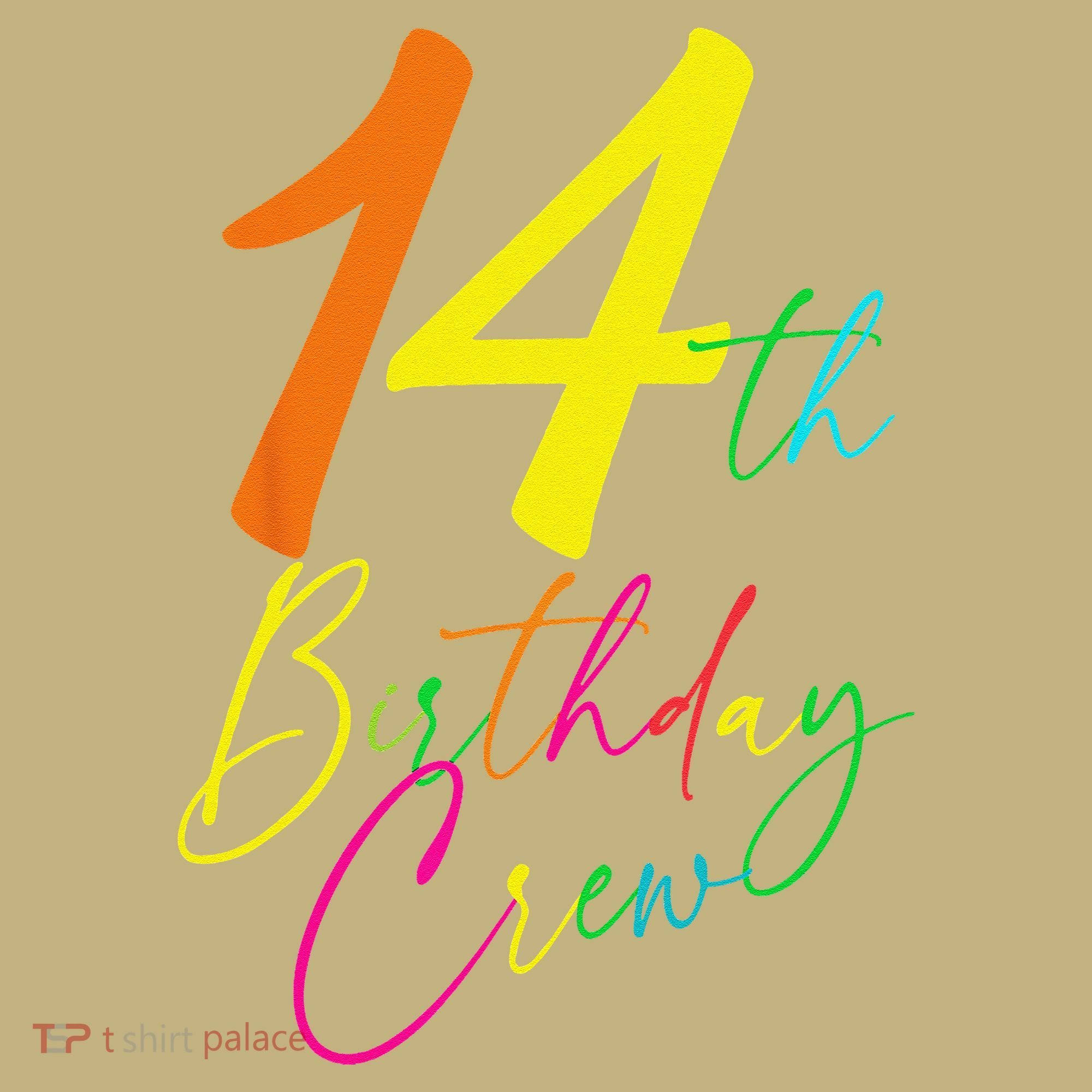 14th Birthday Crew Polo