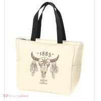 1883 Boho Cow Skull Cute Country Western Yellowstone Graphic Tote Bag thumb 3
