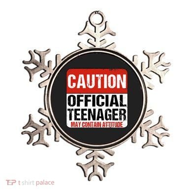 13 Birthday Caution Nager Boy 13yr 13th Birthday Ornament