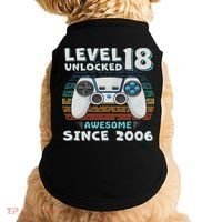 18th Birthday Decoration 18yr 18 Year Old Birthday Doggie Tank thumb 0
